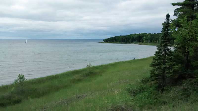 the dayuse beach at fayette